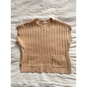 Sweater Vest with pockets size 12 girls